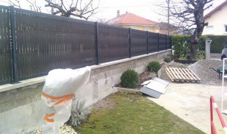 Entreprise spécialisée rénovation de mur de clôture Bissy - Chambéry
