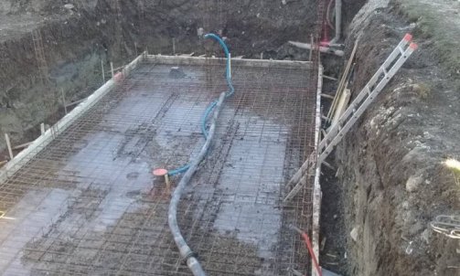 Maçon pour construction de piscine en béton armé - MCM Bâtiment à Annecy