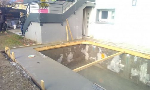 Construction d'une piscine à Bissy - MCM Bâtiment à Chambéry