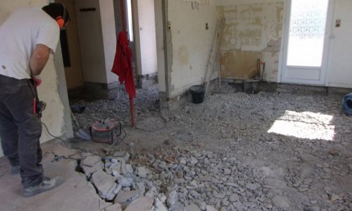 Démolition de bloc de béton - MCM Bâtiment à Chambéry