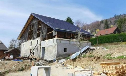 Réhabilitation d'un corps de ferme - MCM Bâtiment à Chambéry