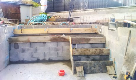 Construction d'une piscine à Bissy - Chambery