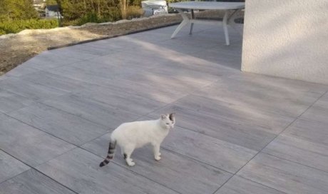 Création d'une terrasse à Barberaz