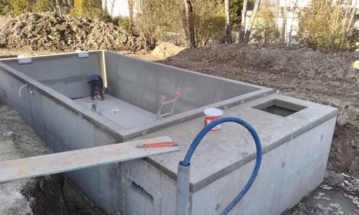Maçon pour construction de piscine en béton armé - MCM Bâtiment à Annecy