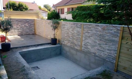 Aménagement pour jaccuzzi à Chambéry