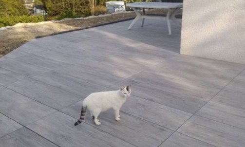 Création d'une terrasse à Barberaz