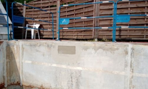 Création d'escalier en béton pour piscine à Albertville  - MCM Bâtiment à Chambéry