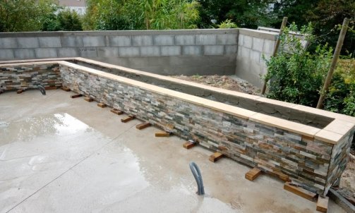 Création d'une terrasse à Albertville