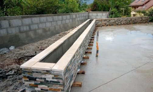 Création d'une terrasse à Albertville